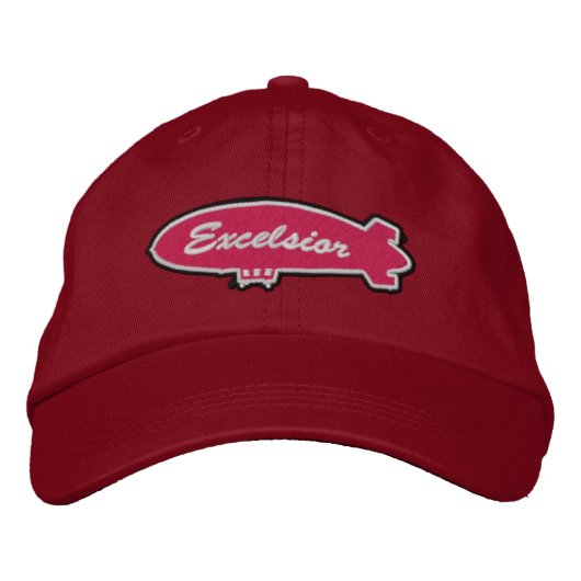 Excelsior Crewcap Bestickte Kappe (Vorderseite)