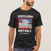 Excelsior District San Francisco SF Geschenk T-Shirt (Vorderseite)