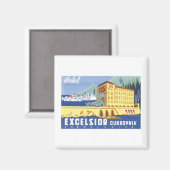 Excelsior Dubrovnik Reiseposter Magnet (Vorderseite/Rückseite)
