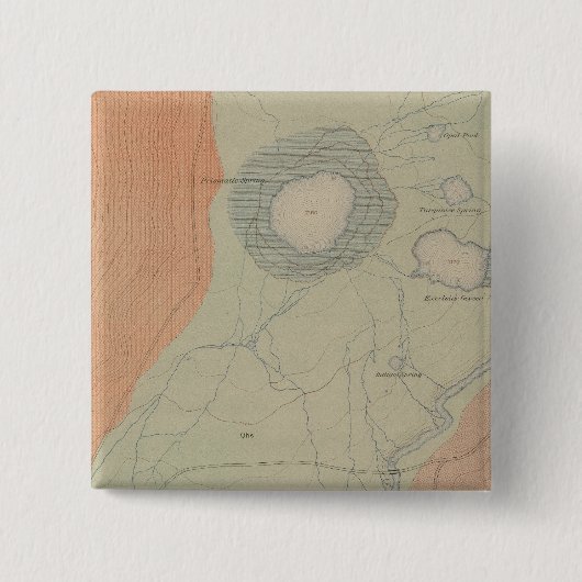 Excelsior Geyser-Becken Button (Vorderseite)