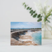 Excelsior Geyser Crater Postkarte (Stehend Vorderseite)