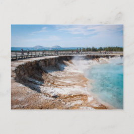 Excelsior Geyser Crater Postkarte