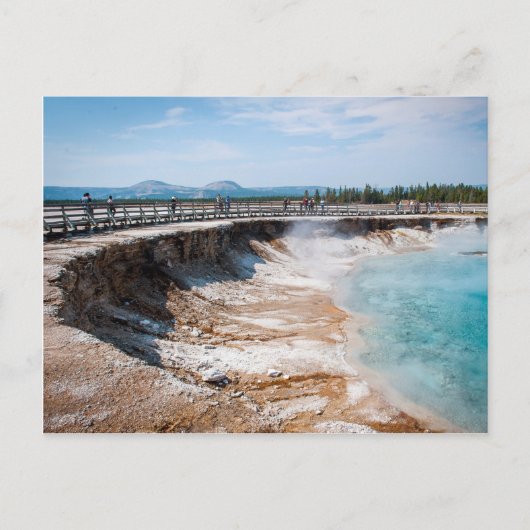 Excelsior Geyser Crater Postkarte (Vorderseite)
