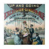 Excelsior Ginger Ale Fliese (Vorderseite)