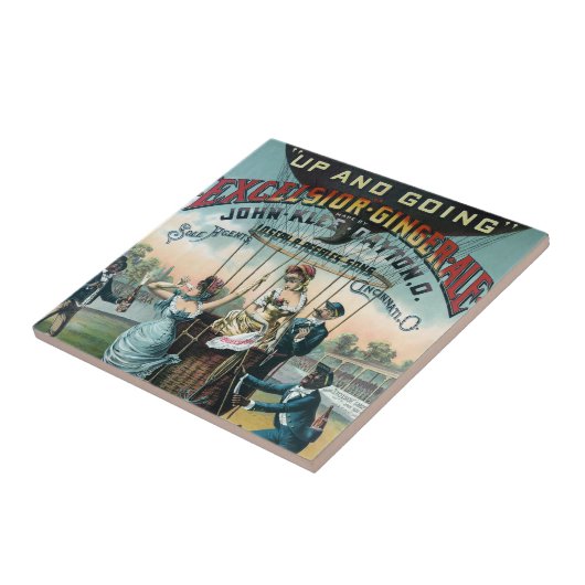 Excelsior Ginger Ale Fliese (Seite)