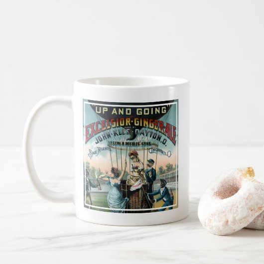 Excelsior Ginger Ale Kaffeetasse (Mit Donut)