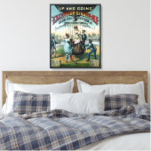 Excelsior Ginger Ale Leinwanddruck (Insitu (Schlafzimmer))