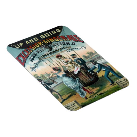 Excelsior Ginger Ale Magnet (Rechte Seite)