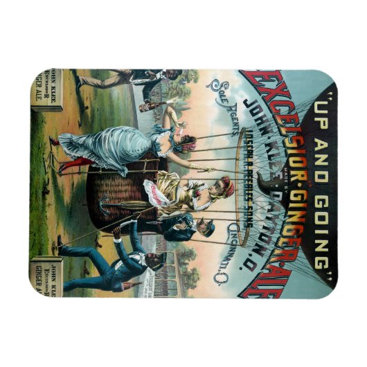 Excelsior Ginger Ale Magnet (Horizontal)