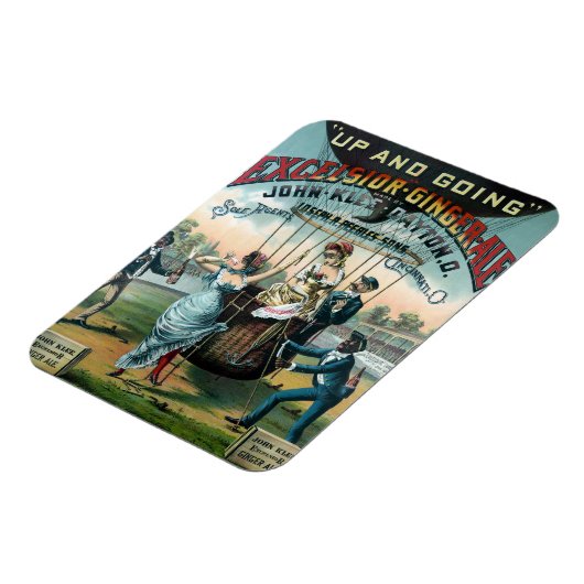 Excelsior Ginger Ale Magnet (Linke Seite)