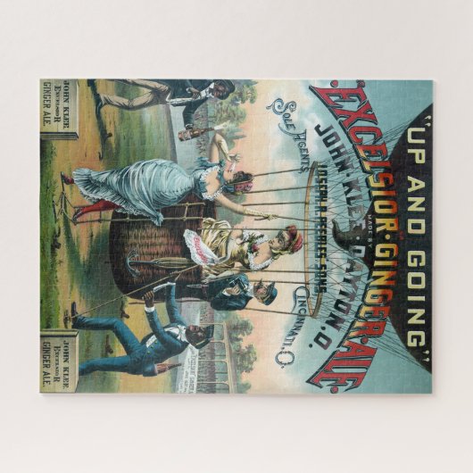 Excelsior Ginger Ale Puzzle (Horizontal)