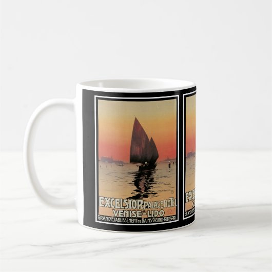 Excelsior Palace Hotel: Venise-Lido Kaffeetasse (Links)