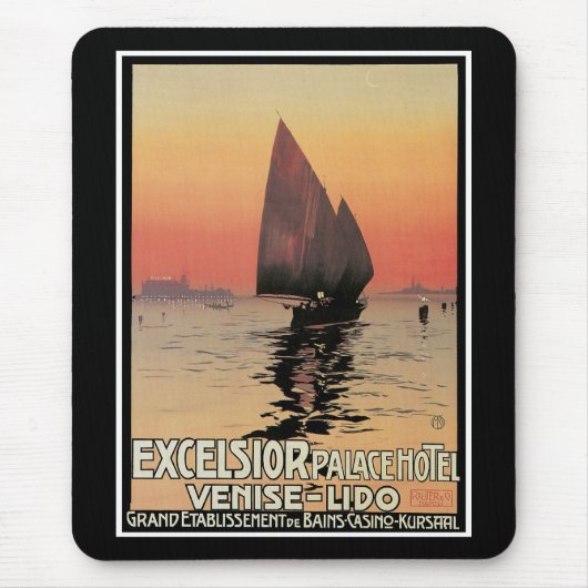 Excelsior Palace Hotel: Venise-Lido Mousepad (Vorne)