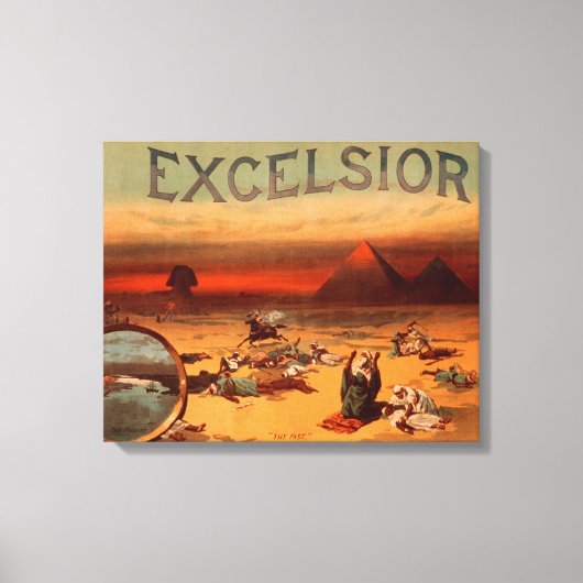Excelsior Theatralspielposter #2 Leinwanddruck (Vorderseite)
