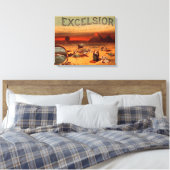 Excelsior Theatralspielposter #2 Leinwanddruck (Insitu (Schlafzimmer))