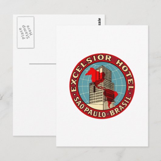 ExcelsiorHotelBrasil Postkarte (Vorne/Hinten)