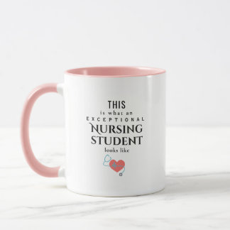 Exceptional Nursing Student Personalized Name  Tasse