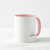 Exceptional Nursing Student Personalized Name  Tasse (VorderseiteRechts)
