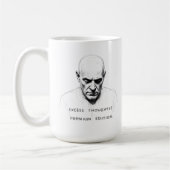 Excess Thoughts? Premium Edition Kaffeetasse (Links)