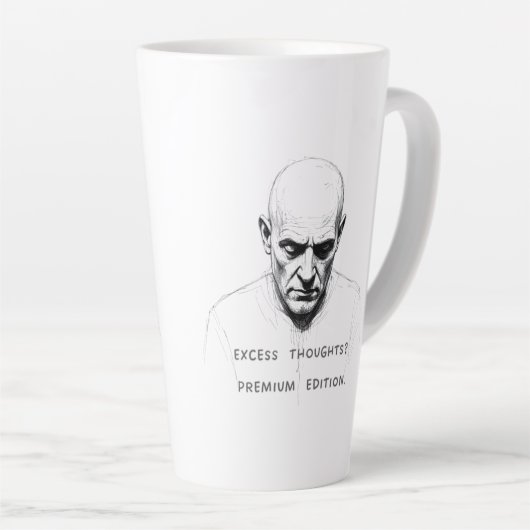Excess Thoughts? Premium Edition Milchtasse (Rechte Ecke)