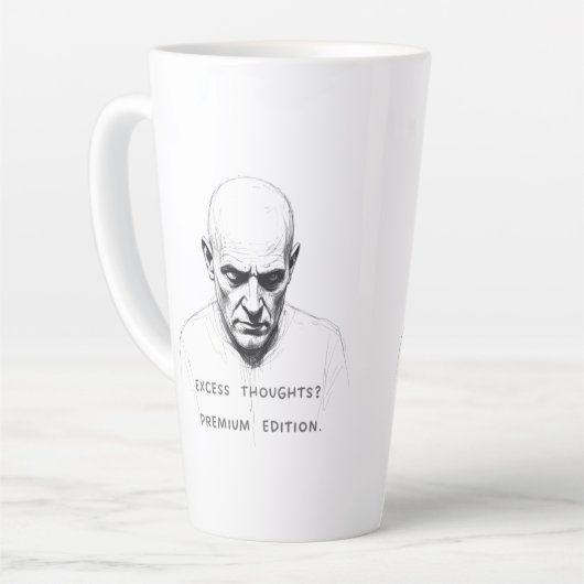 Excess Thoughts? Premium Edition Milchtasse (Linke Ecke)