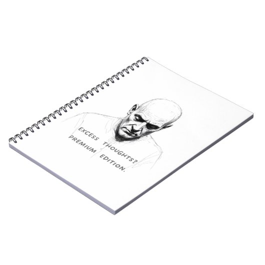 Excess Thoughts? Premium Edition Notizblock (Linke Seite)