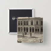 Exchange National Bank of Downs, Kansas Button (Vorne & Hinten)