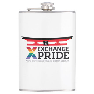 EXCHANGE Pride-Flasche mit Torii-Tor und Okinawa-K Flachmann