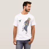 Excited Komuso and Hummingbird T-Shirt (Vorne ganz)