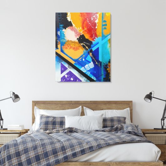 Excitement Leinwanddruck (Insitu (Schlafzimmer))