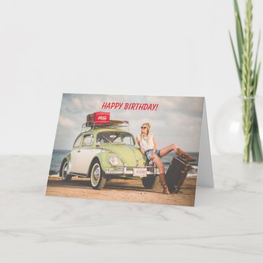 EXCITING BIRTHDAY CARD DANKESKARTE (Vorderseite)