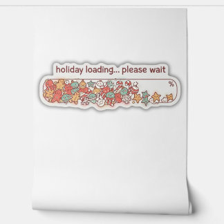 Exciting Christmas Holiday Loading Progress Bar Tapete
