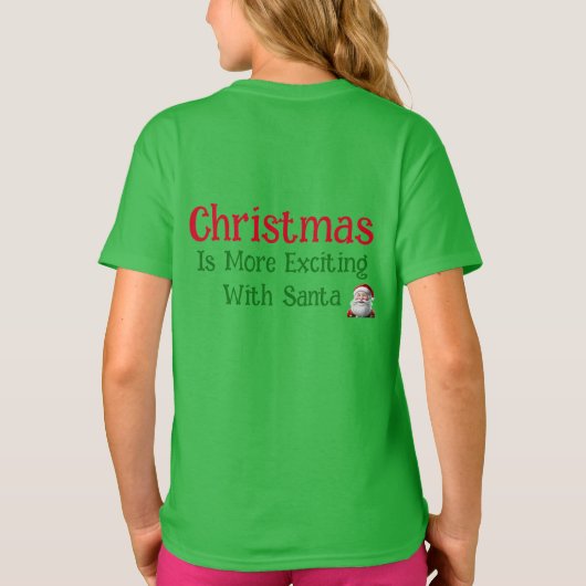 Exciting Christmas T-Shirt (Rückseite)