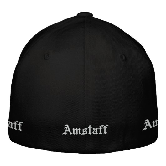 exclusive amstaff cap bestickte baseballkappe (Rückseite)