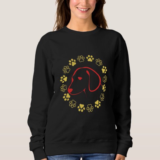 Exclusive Dog Designs Sweatshirt (Vorderseite)