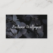 Exclusive Handmade Luxury Wallpapers Visitenkarte (Vorderseite)