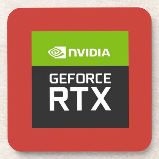Exclusive Nvidia RTX Getränkeuntersetzer (Vorderseite)