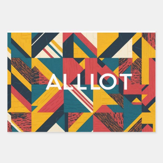 Exclusive wrapping paper! geschenkpapier set (Vorderseite 2)