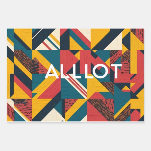 Exclusive wrapping paper! geschenkpapier set (Vorderseite)