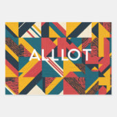 Exclusive wrapping paper! geschenkpapier set (Vorderseite 3)