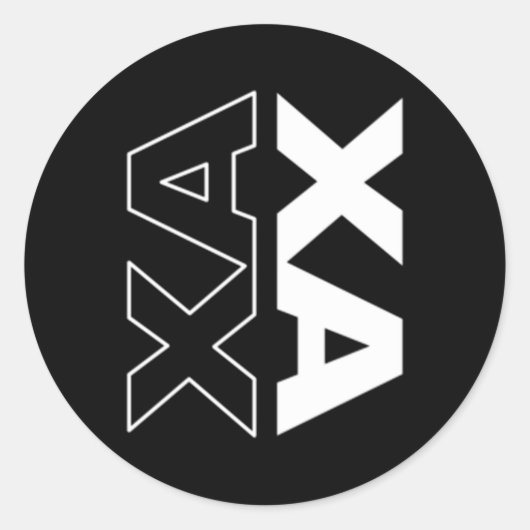 Exclusive X Botschafter Orion Runder Aufkleber (Vorderseite)