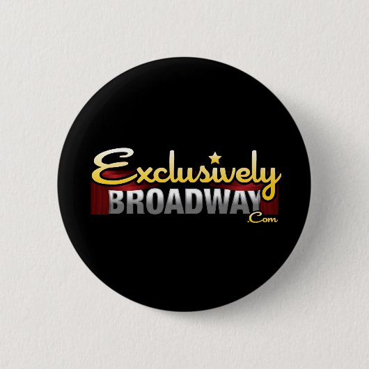 ExclusivelyBroadway.com Button (Vorderseite)