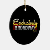 ExclusivelyBroadway.com Keramik Ornament (Rechts)