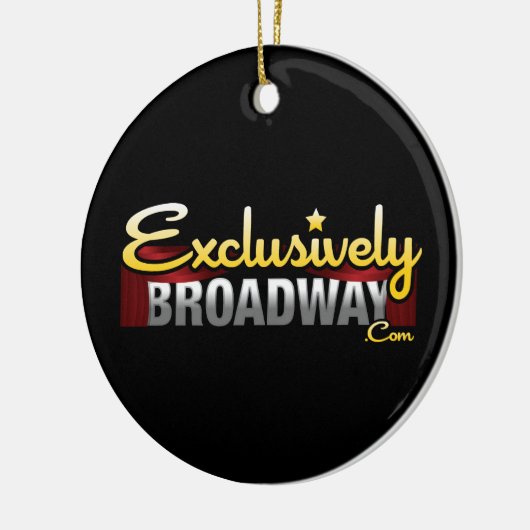ExclusivelyBroadway.com Keramik Ornament (Links)