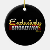 ExclusivelyBroadway.com Keramik Ornament (Hinten)