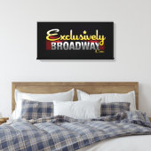 ExclusivelyBroadway.com Leinwanddruck (Insitu (Schlafzimmer))