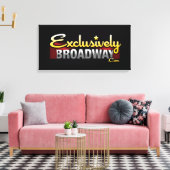 ExclusivelyBroadway.com Leinwanddruck (Insitu (Wohnzimmer))