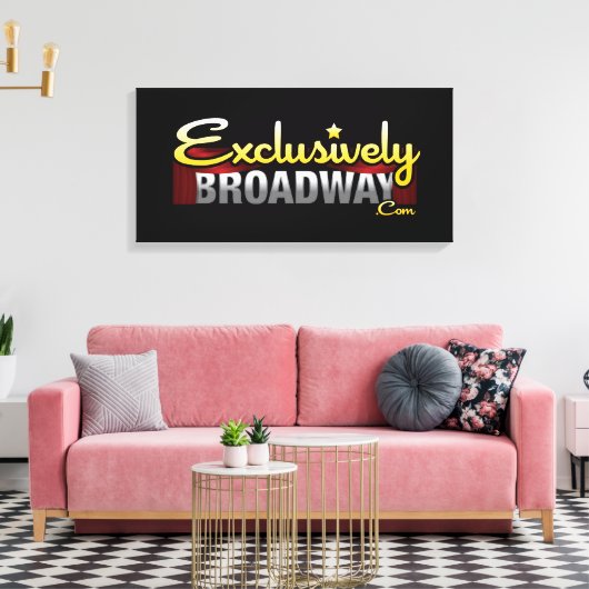 ExclusivelyBroadway.com Leinwanddruck (Insitu (Wohnzimmer))