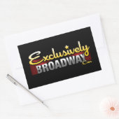 ExclusivelyBroadway.com Rechteckiger Aufkleber (Umschlag)