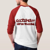 excrement_baseball 3/4tee T-Shirt (Rückseite)
